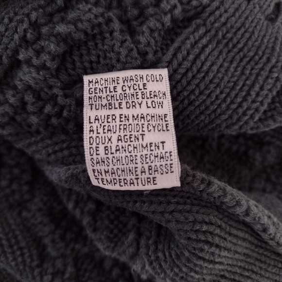 Talbots Petites Vintage Green Cable Knit Turtleneck Sweater Size Sp - Picture 2 of 9